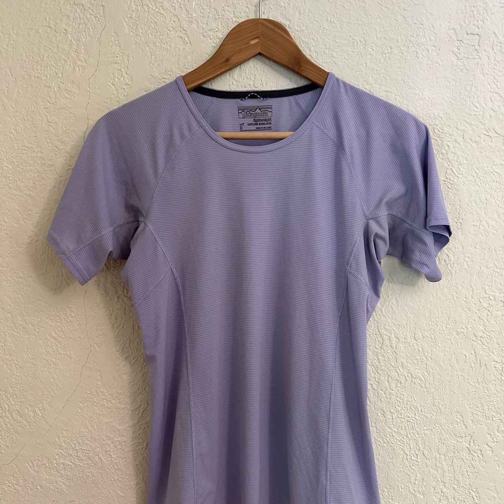 Patagonia Light Purple Capilene Baselayer